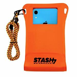 Stash 7 Waterpocket プレミアム防水電話ポーチ | 唯一のアドベンチャーグレード電話ケース iPhone 12 12 Pro Max 7 7 Plus 8 8 Plus XS Max XR 11 11 Pro Max G