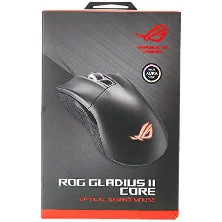 ASUS ROG Gladius II Core Lightweight, Ergonomic, W...