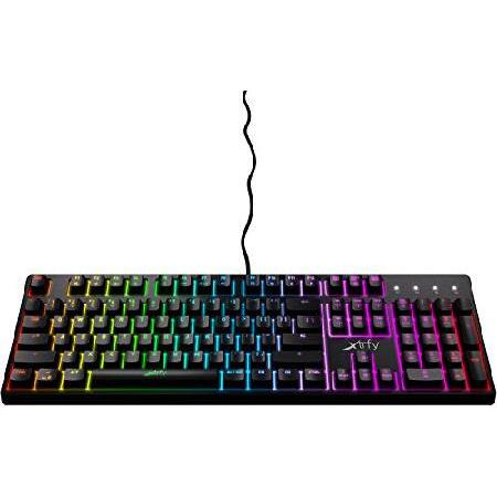 Xtrfy K4 RGB メカニカルゲーミングキーボード RGB US