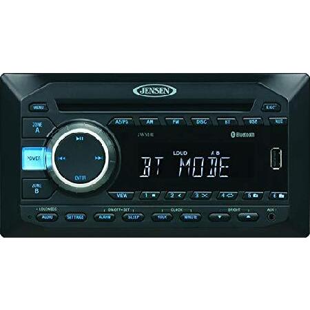 Jensen JWM41 2-Speaker Zones AM/FM|DVD|CD|USB|AUX|...