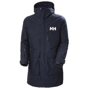 Helly-Hansen Men's Rigging Waterproof Windproof Rain Coat Jacket with Hood, 597 Navy, X-Large｜koostore