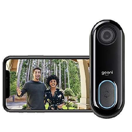 Geeni Doorpeek Video Doorbell - HD 1080p Video Qua...