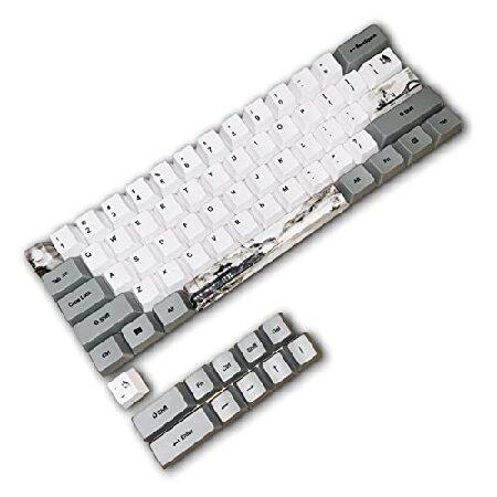 ciciglow DIY 交換用キーキャップ 73 PBT 昇華キーキャップ ファインドローイングテ...