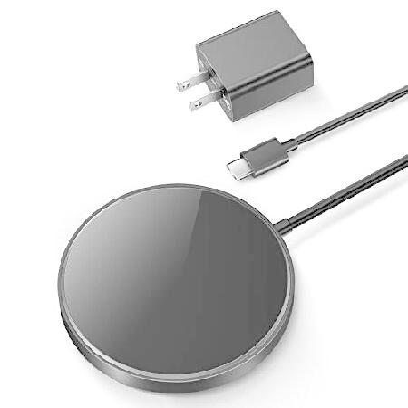 THREEKEY Magnetic Wireless Charger,15W Max Chargin...