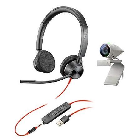 Poly - Studio P5 Webcam with Blackwire 3325 Headse...