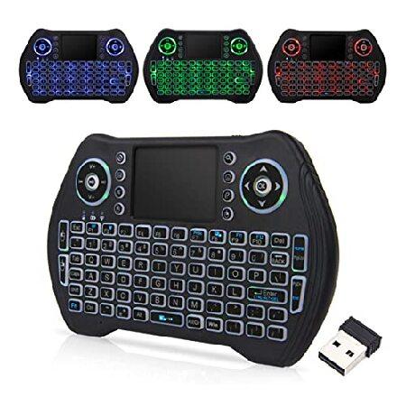 Backlit Wireless Keyboard with touchpad Mouse 2.4G...