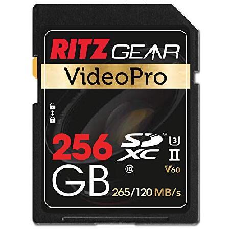 RitzGear VideoPro UHS-II SD Card 256GB SDXC Memory...