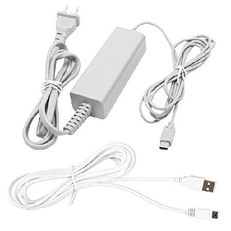 Charger Kits for Wii U Gamepad, AC Power Adapter C...