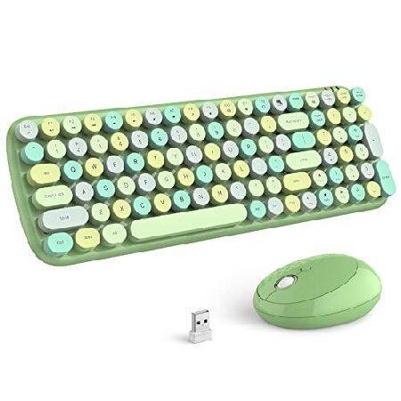MOFii Wireless Keyboard and Mouse, Ergonomic Full ...