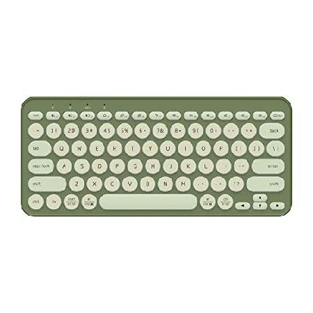 LTC MK791 Multi-Device Bluetooth Keyboard, Recharg...