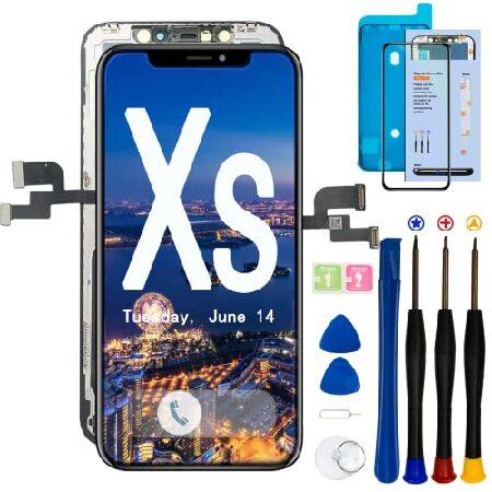 SIMDOG iPhone Xs用画面交換用液晶ディスプレイ 5.8インチ 3Dタッチスクリーンディ...