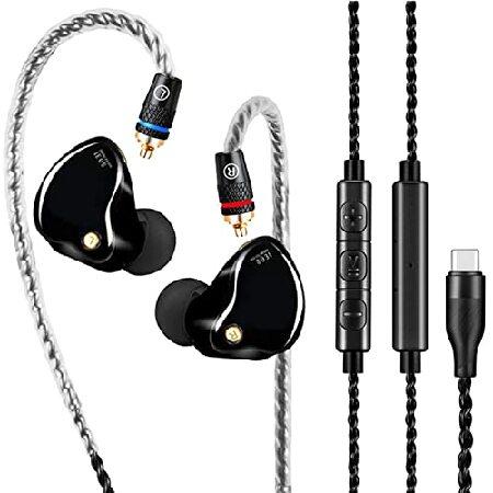 DCMEKA USB C in Ear Monitor, Superior Sound Wired ...