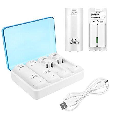4-in-1 Charging Station for Wii ＆ Wii U Remote Con...