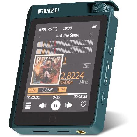 RUIZU 64GB HiFi Lossless MP3 Player with Bluetooth...