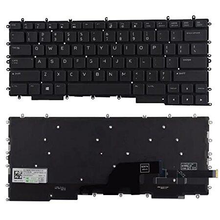 SUNMALL 交換用キーボード Dell G7 15 7500対応 バックジット付き