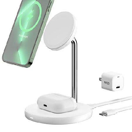 INVZI MagFree Wireless Charger Stand for MagSafe [...