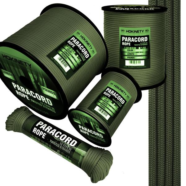 1000Ib Paracord Rope - 100ft 200ft 500ft 1000ft 4m...