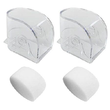 TEHAUX 2pcs Boxes Watch Box Earring Carbon Fiber W...