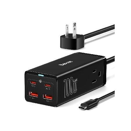 USB C Charger Baseus PowerCombo 100W All-in-One US...