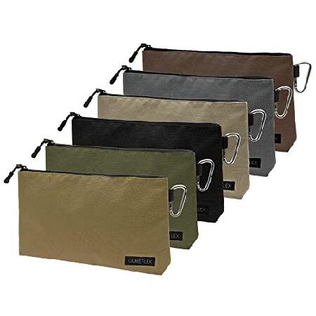 Coreflex 6 Pack Premium Tool Pouch Zipper Bag, Sma...