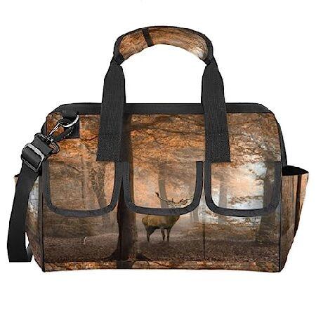 Cute Deer Tool Bag 14.8 Inch Wide Mouth Tool Stora...