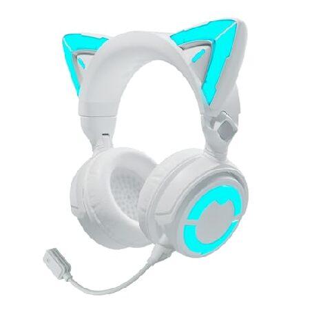 YOWU RGB Cat Ear Headphone 4GS- Gaming Headset for...