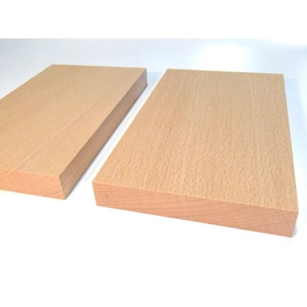 木材 板材 白木 ぶな ブナ 材料 厚み約15mm×幅約100mm×長さ約200mm ２枚入り 板材...