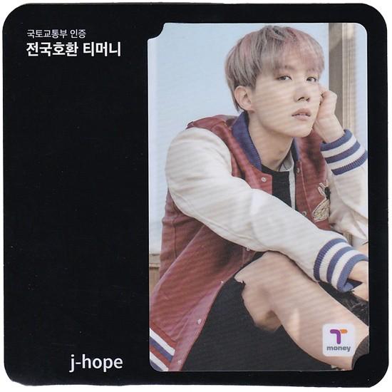 【韓国交通カード 】T-moneyカード（BTS　防弾少年団-j-hope）[ホソク][Tmoney...