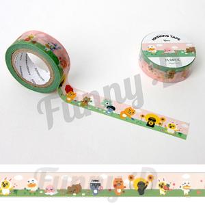 韓国文具】カカオフレンズ マスキングテープ（アピーチ） : 韓国情報