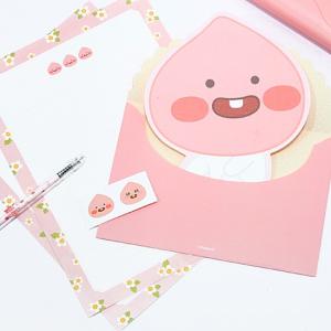 韓国文具 カカオフレンズ リトルフレンズ キャラクター形便箋 レターセット 文房具 かわい 手紙 P668 韓国情報広場ヤフー店 通販 Yahoo ショッピング