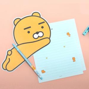 韓国文具 カカオフレンズ キャラクター形便箋 レターセット 文房具 かわい 手紙 Kakao Friends P797 韓国情報広場ヤフー店 通販 Yahoo ショッピング