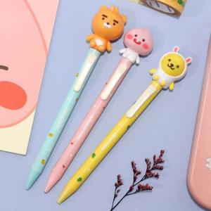 韓国文具 カカオフレンズ リトルフレンズ アクション ボールペン 文房具 カワイイ カカオトーク Kakao Friends P968 韓国情報広場ヤフー店 通販 Yahoo ショッピング