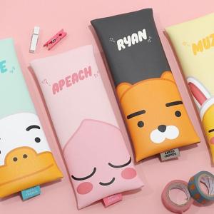 カカオフレンズ　フラット　ペンケース　kakao friends korea 韓国  筆箱 かわいい 公式｜korea-info