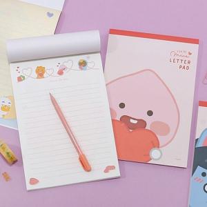 カカオフレンズ　リトルフレンズ　レターパッド[韓国文具][文房具][便箋][手紙][kakao