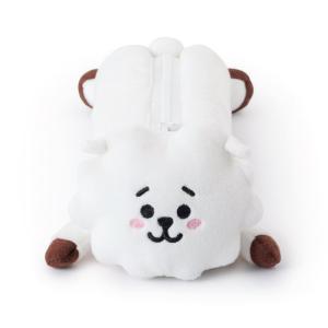 BT21 寝そべり ぬいぐるみ ペンケース RJ 防弾少年団 BTS 公式 韓国  