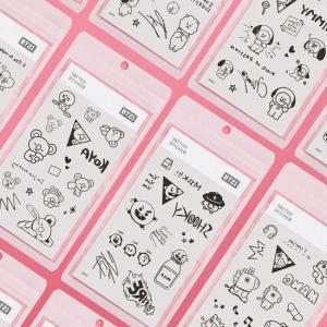Bt21 タトゥー ステッカー 韓国 シール かわいい 防弾少年団 Bts 公式 Q5 韓国情報広場ヤフー店 通販 Yahoo ショッピング