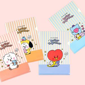 BT21　A4　L字　フォルダ　LITTLE BUDDY [韓国][文具][文房具][防弾少年団][BTS][かわいい][公式]