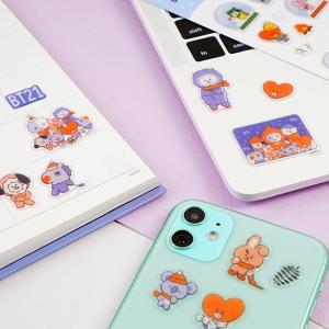 BT21 ウィンター エポキシ ステッカー 韓...の詳細画像3
