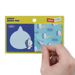 BT21 付箋 2種セット [韓国][文具][...の詳細画像1