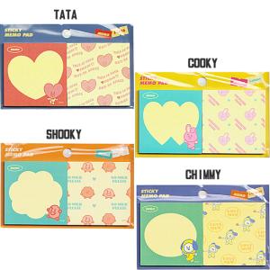 BT21 付箋 2種セット [韓国][文具][...の詳細画像3