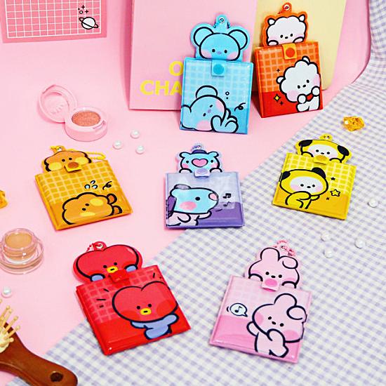 BT21　minini　ミラー　キーリング 　[BTS][防弾少年団][公式][韓国][鏡][ハンド...