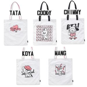BT21 ミュージック タイベック エコバッグ...の詳細画像1
