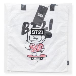 BT21 ミュージック タイベック エコバッグ...の詳細画像5