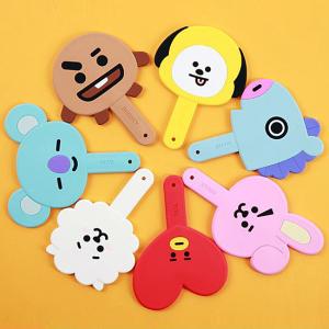 BT21　シリコン　ハンド　ミラー　[BTS][防弾少年団][公式][韓国][鏡][ハンドミラー][かわいい]