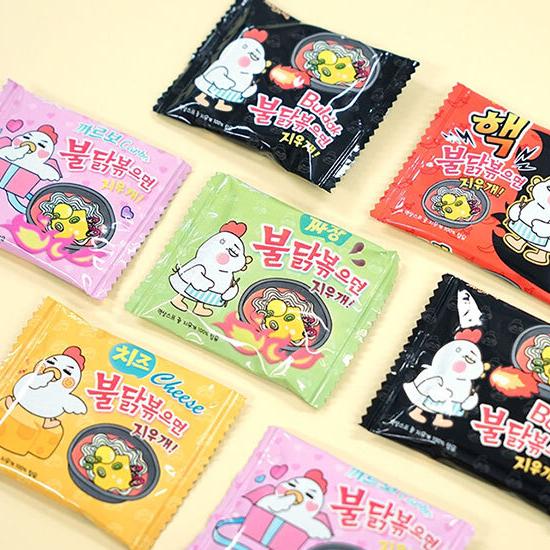 パロディ　韓国　プルダックポックミョン　消しゴム parody ラーメン ハングル 文具 文房具 面...