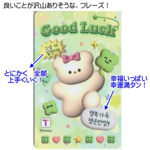 アートボックス グッドラック Tmoney カ...の詳細画像1