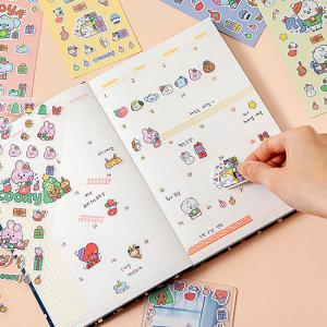 BT21 ホリデー ステッカー クリスマス B...の詳細画像2