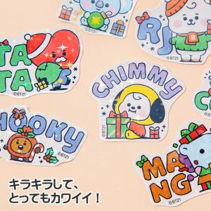 BT21 ホリデー ステッカー クリスマス B...の詳細画像4