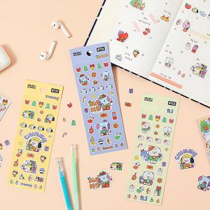 BT21 ホリデー ステッカー クリスマス B...の詳細画像5