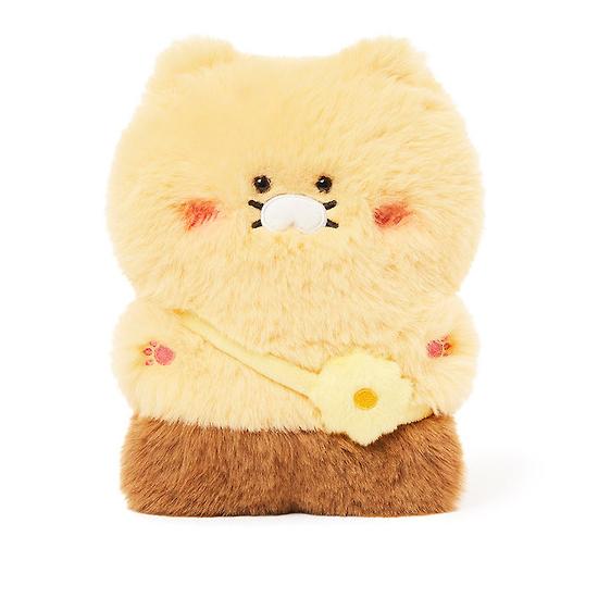 カカオフレンズ　フワフワ　チュンシク　ぬいぐるみ　ポーチ　チュンシギ 人形 韓国 Kakao Fri...